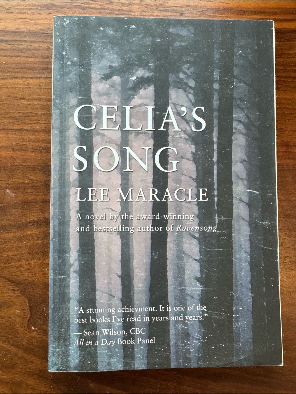 Celia's Song by Lee Maracle - Black/Grey Cover